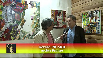 G&eacute;rard PICARD artiste Peintre expose &agrave; la Galerie Boutique Lana de Toulouse
