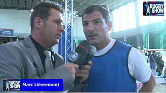PARIS RUGBY SHOW 2014 : BeachRugby interview de Marc Lièvremont et des joueur VIP