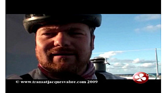Images de bord de Prince de Bretagne sur cette Transat Jacques Vabre 2009