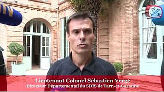Temp&ecirc;te Montauban Tarn-et-Garonne S&eacute;bastien Verg&eacute; du SDIS 82 au micro de #TvLocale_Fr