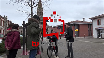 Labastide-Saint-Pierre : un début prometteur pour les jeunes reporters. @Occita,ie @tarneetgaronne_CG