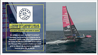 Transat Café L'Or 2025 - Chavirage du Fifty LAZARE X HELLIO