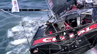 L'Imoca CHARAL engagé sur la Transat Jacques VABRE 2019 skippé par Jérémie Beyou et Christopher Pratt @JeremieBeyou @Charal @Smartrezo