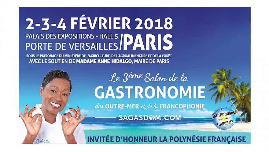Babette de Rozières vous invite à découvrir le Salon de la Gastronomie d'Outre-mer @BabetteDR #salondelagastronomiedoutremer
